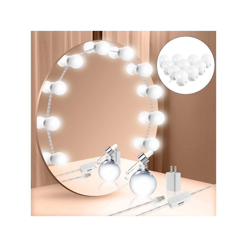 LED-es tükörvilágítás 10 db