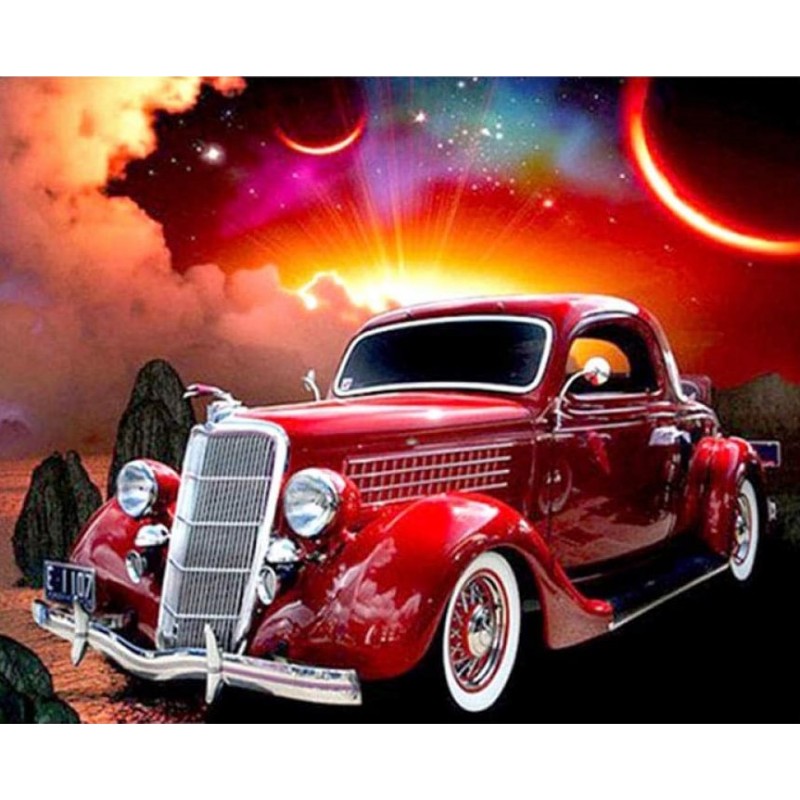 5D gyémánt mozaik - Jaguár