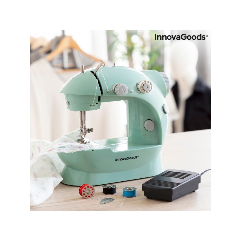 Mini hordozható varrógép Sewny LED világítással Innovagoods