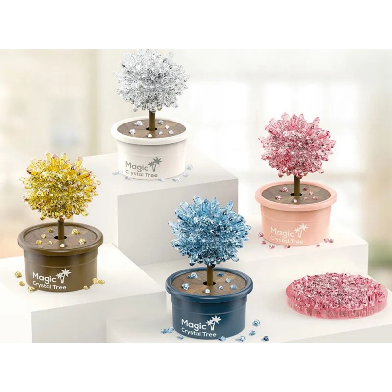 Növekvő boldogság kristályfa - Magic Crystal Tree Sárga: sárga