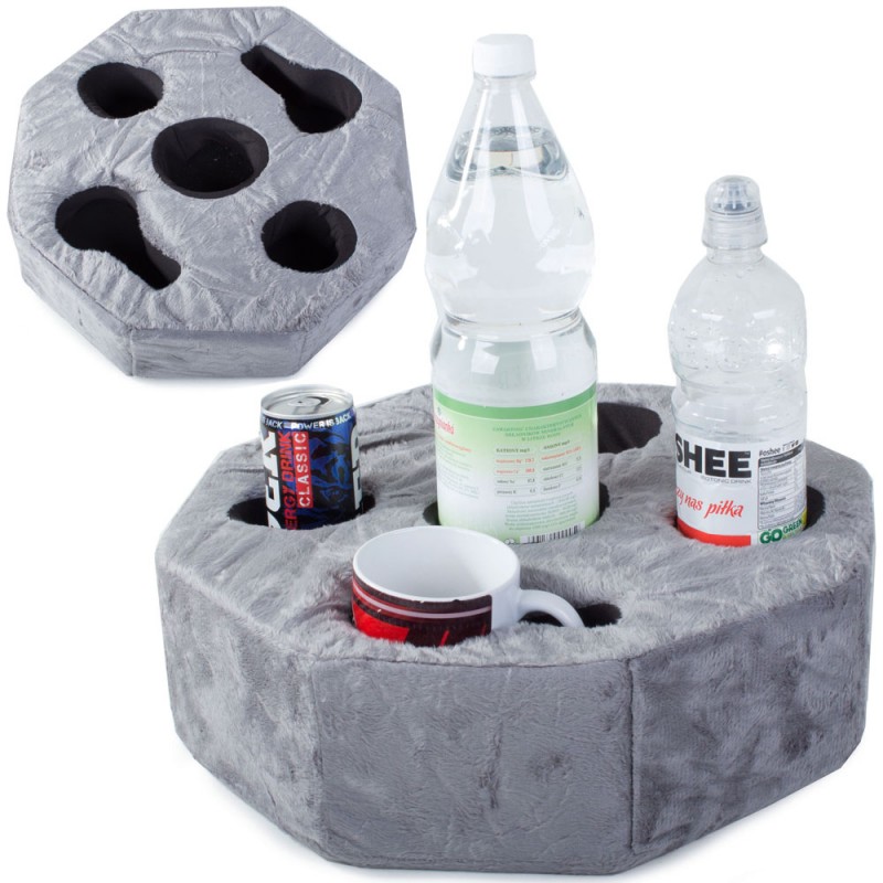 Párna kivágásokkal az italok biztonságos tárolására - Hexagon