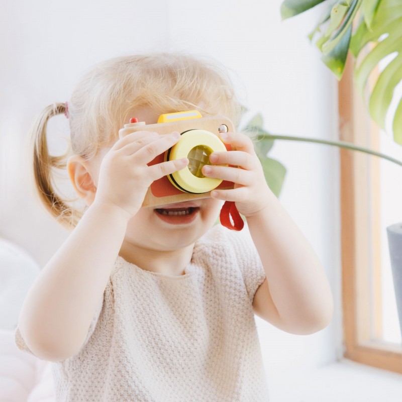 Gyermek fa fényképezőgép Classic World