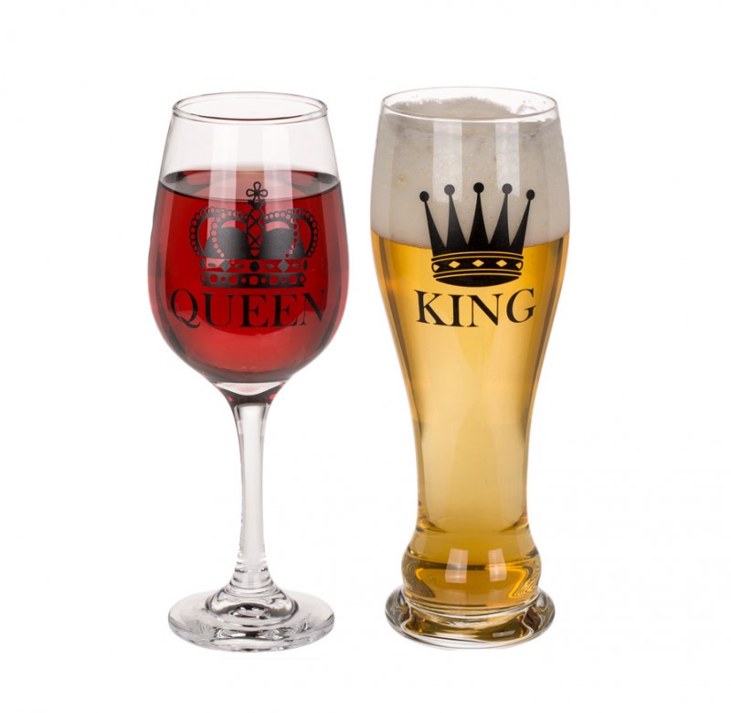 Poharak párok számára King&Queen