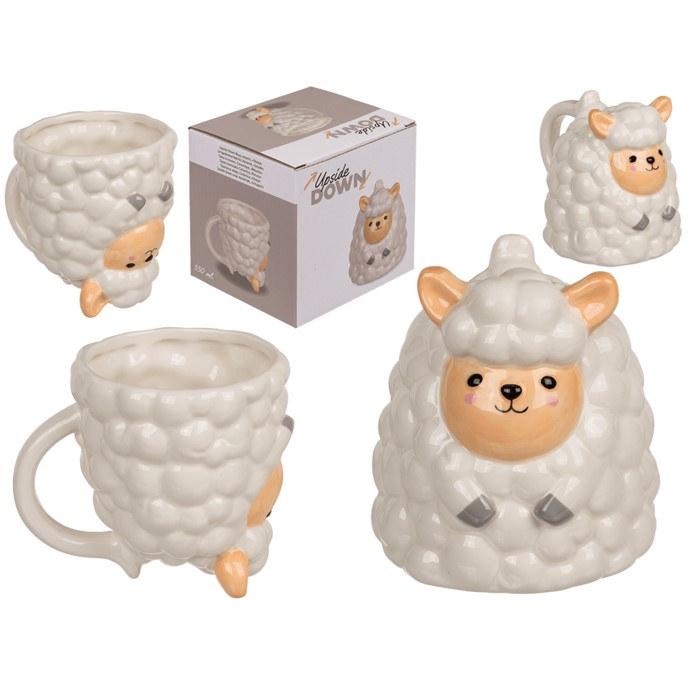 Bögre fejjel lefelé - Shaggy sheep 400ml