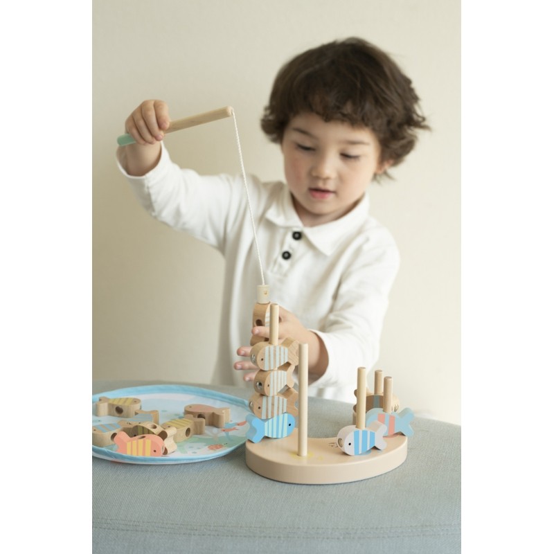 Fa játék - Fishing Game 24db