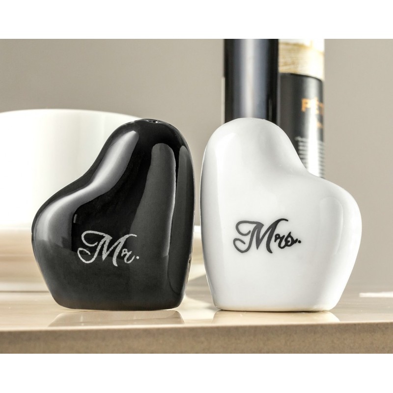 Só- és borsszórók - szívek - 2 db