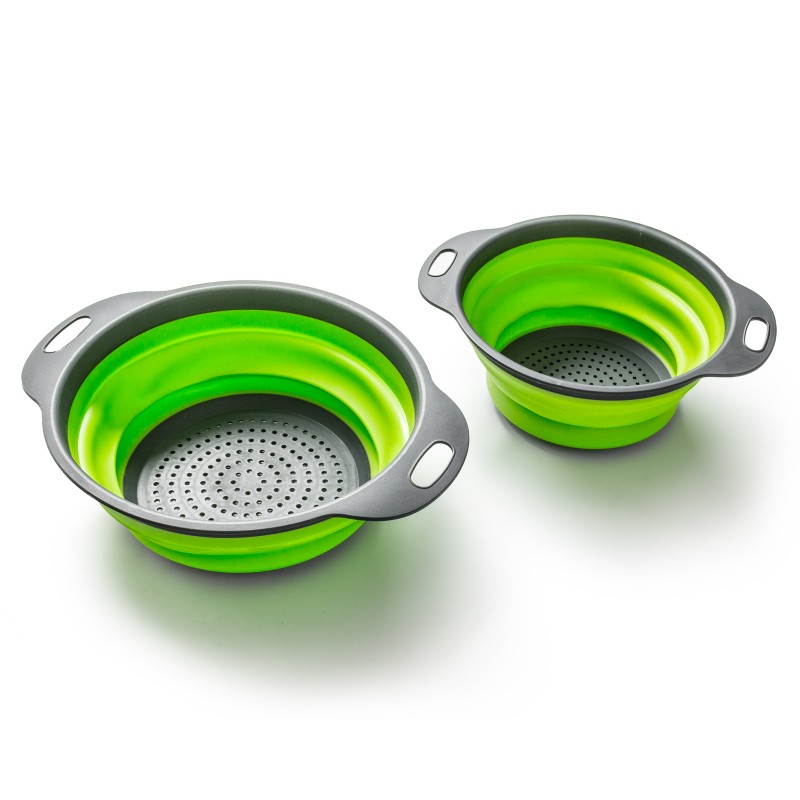 Összecsukható szilikon szűrő 2 db