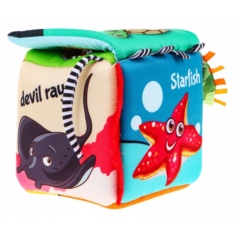 Gyermek érzékszervi csörgő - tengeri állatok