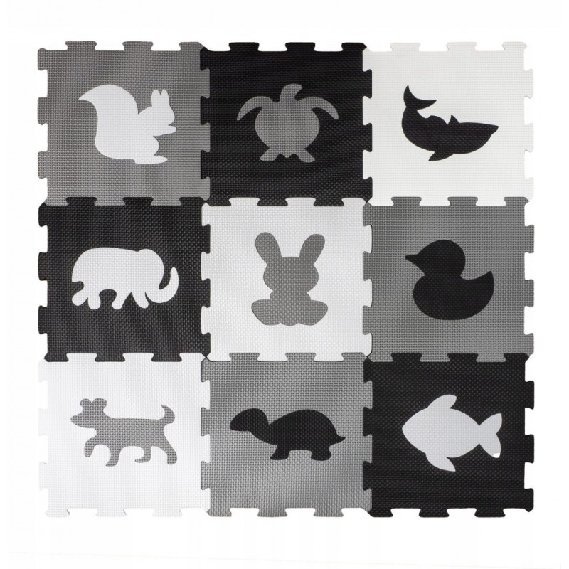 Puzzle hab szőnyeg 90x90cm - Wild Park