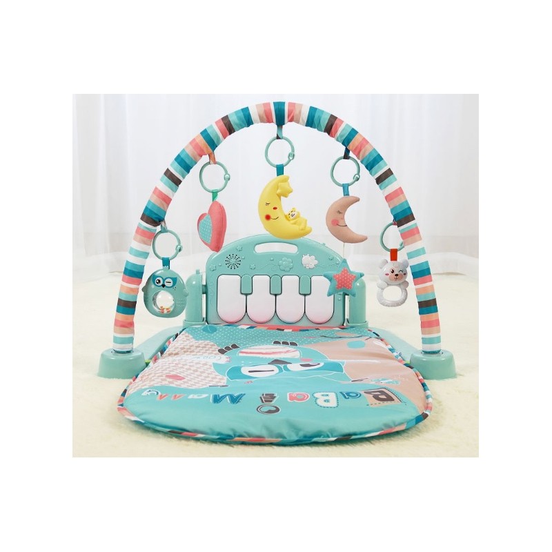 Interaktív oktatószőnyeg - zongora 3 az 1-ben - bagoly