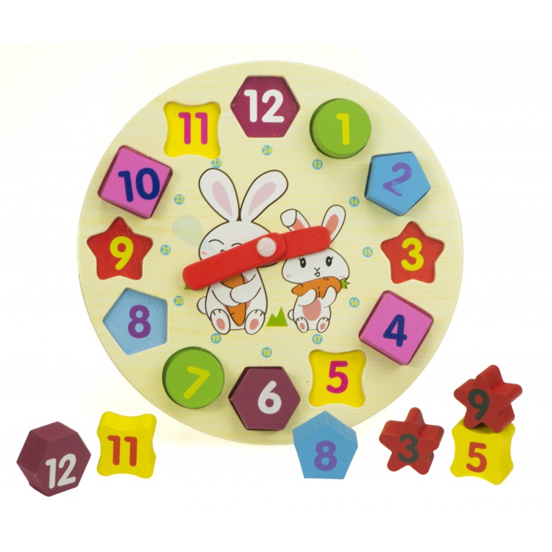 Fából készült gyerekóra