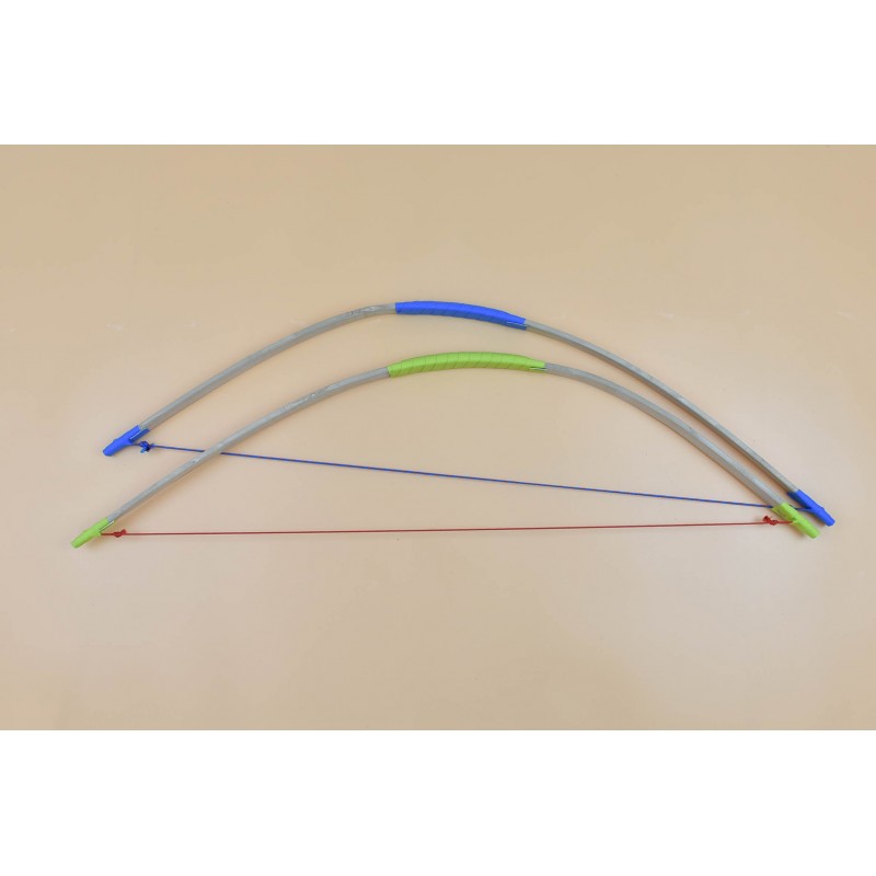 Középkori gyermek fából készült fegyver - Közepes íj Kék: kek