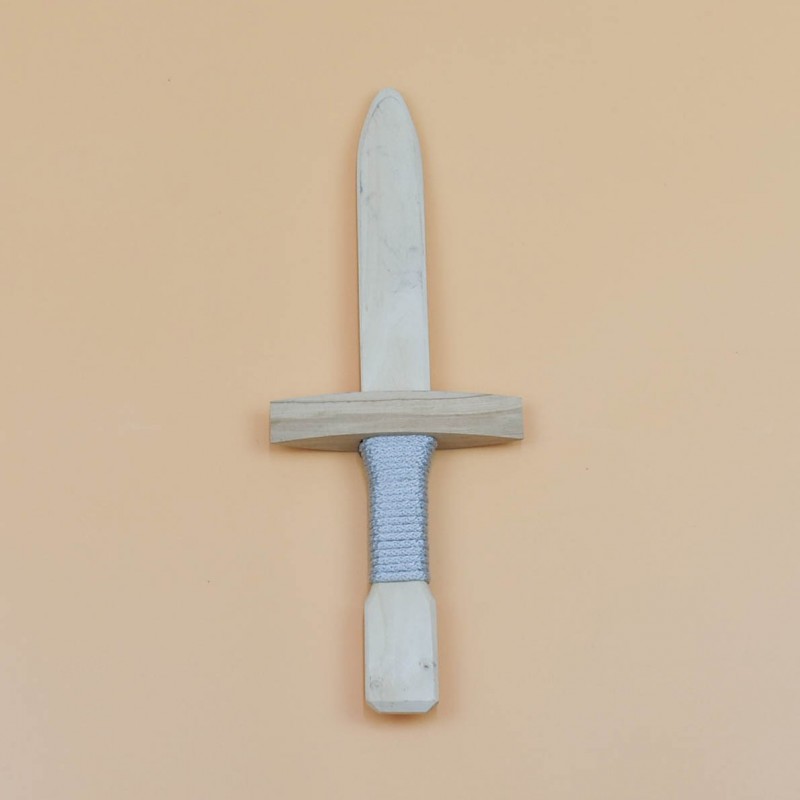 Középkori gyermek fából készült fegyver - olasz tőr Egyéb változatok: Bézs