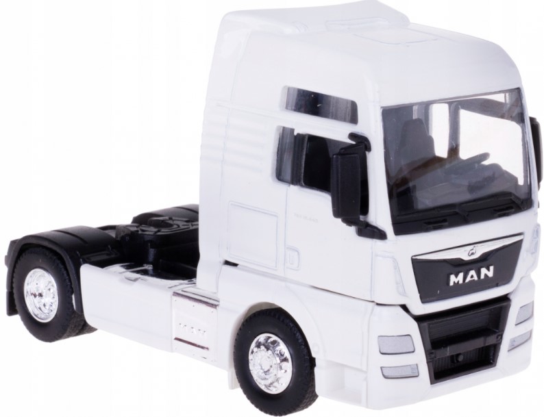 Fém modell - Transporter 1:64 - Man TGX XXL Fehér: fehér