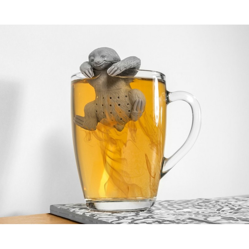 Szilikon teaszűrő - lajhár