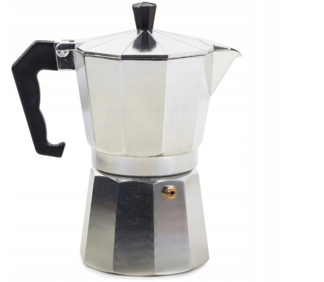 Alumínium kotyogós kávéfőző 300 ml