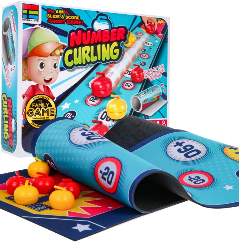 Társasjáték - Number Curling