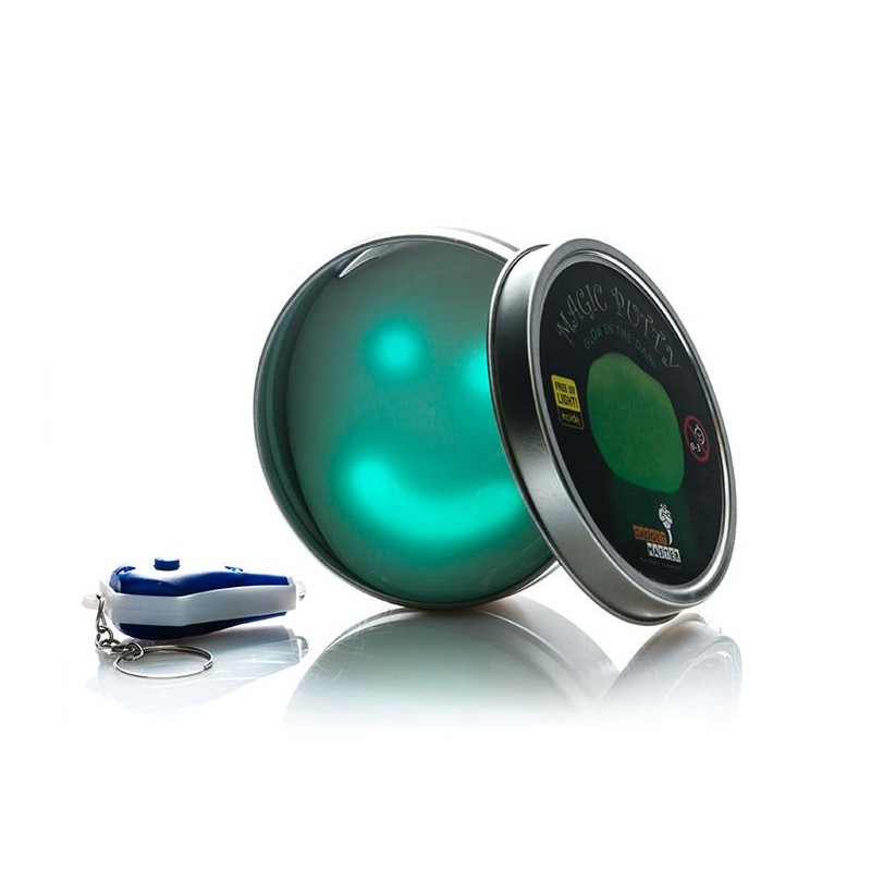 Varázslatos világító gyurma UV lámpával