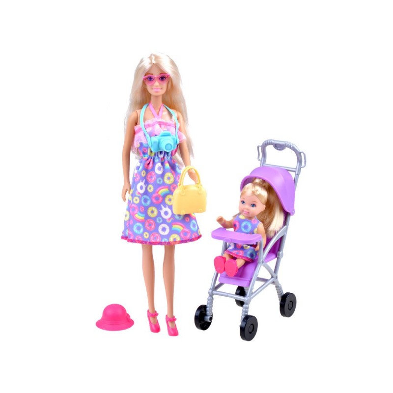 Anlily baba - anya és lánya egy kocsiban