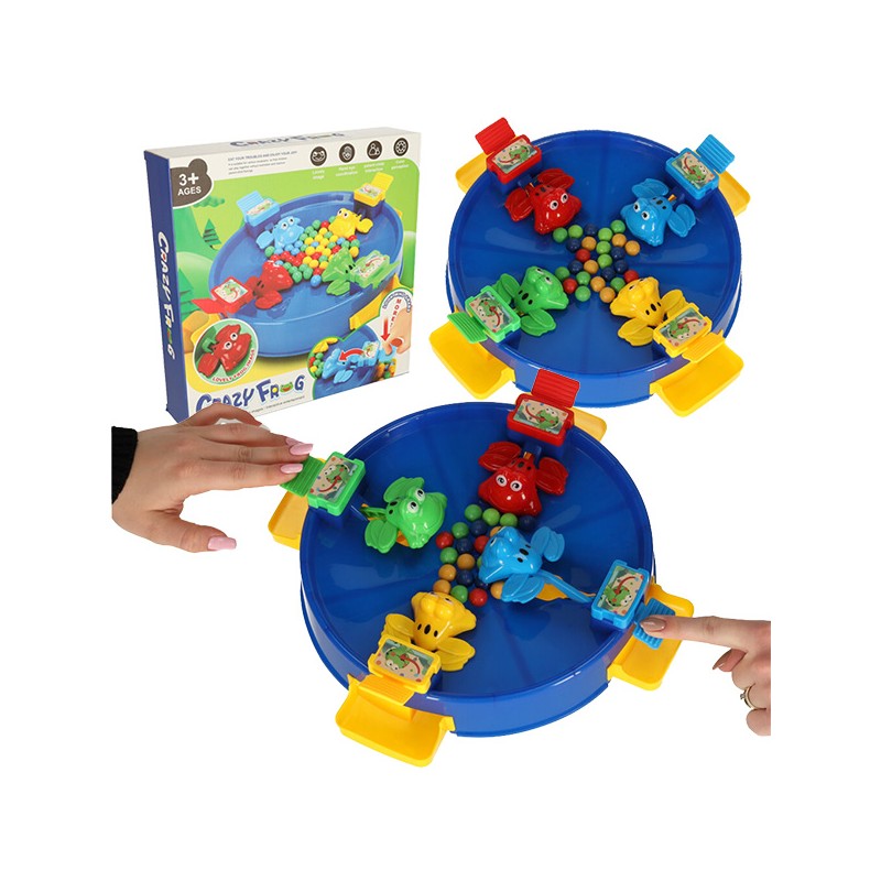 Arcade játék 4 játékos számára - Éhes békák