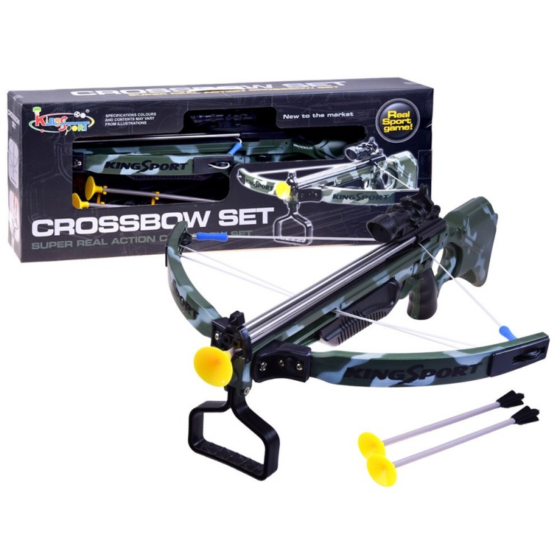 Gyerek számszeríj REAL ACTION - CROSSBOW SET
