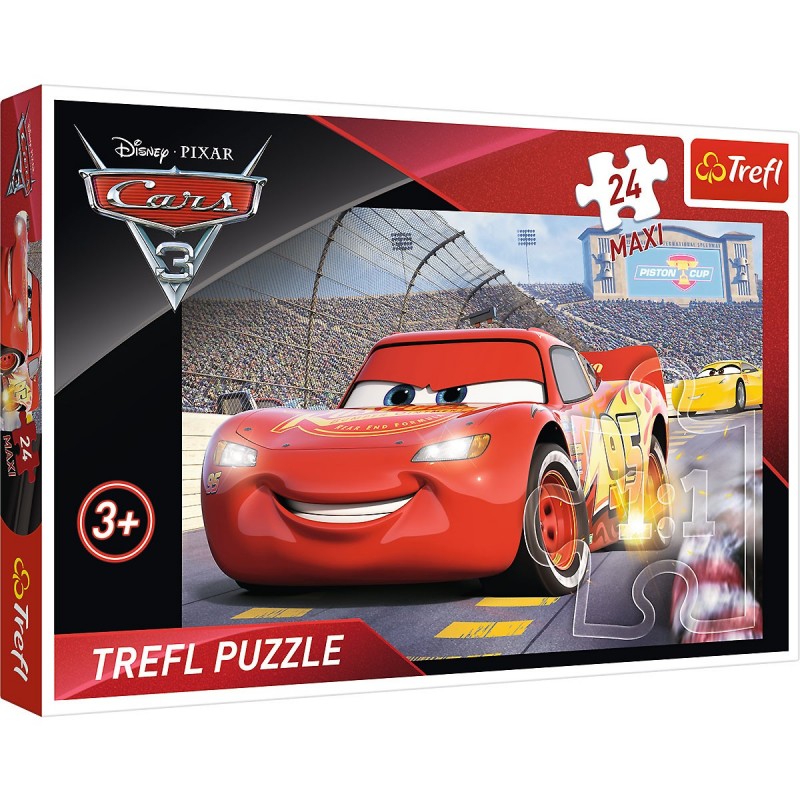 Puzzle - Villám McQueen 24 db
