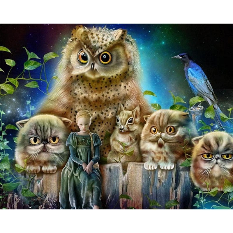 5D gyémánt mozaik - Malenka