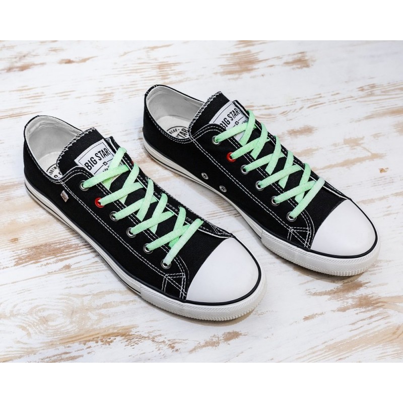 Fluoreszkáló cipőfűző - Glow in Dark Zöld: zold