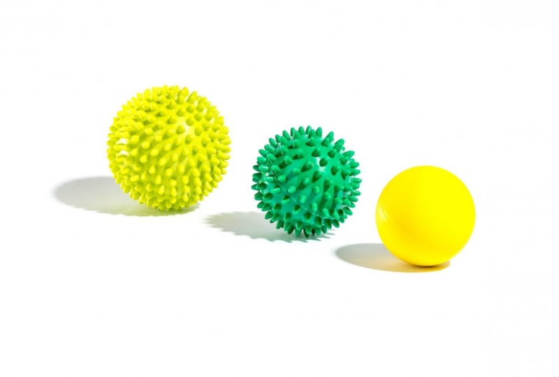 3 db-os masszázsgolyó készlet