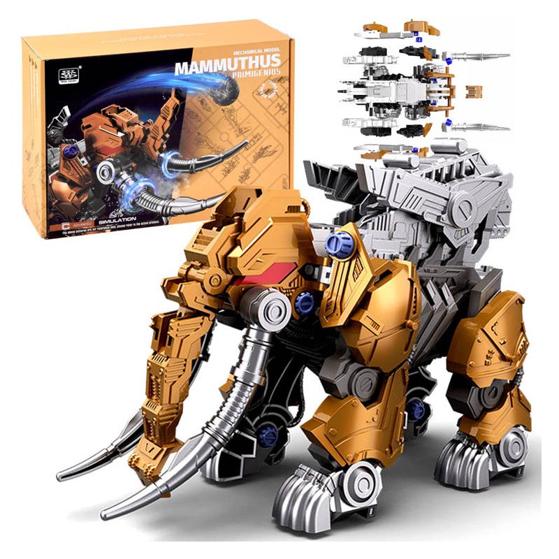 Mozgó robotmodell - Mamut