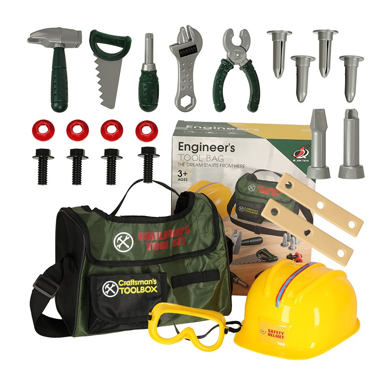 Szerszámkészlet a kis mérnöknek - Craftsmans Toolbox 23 db