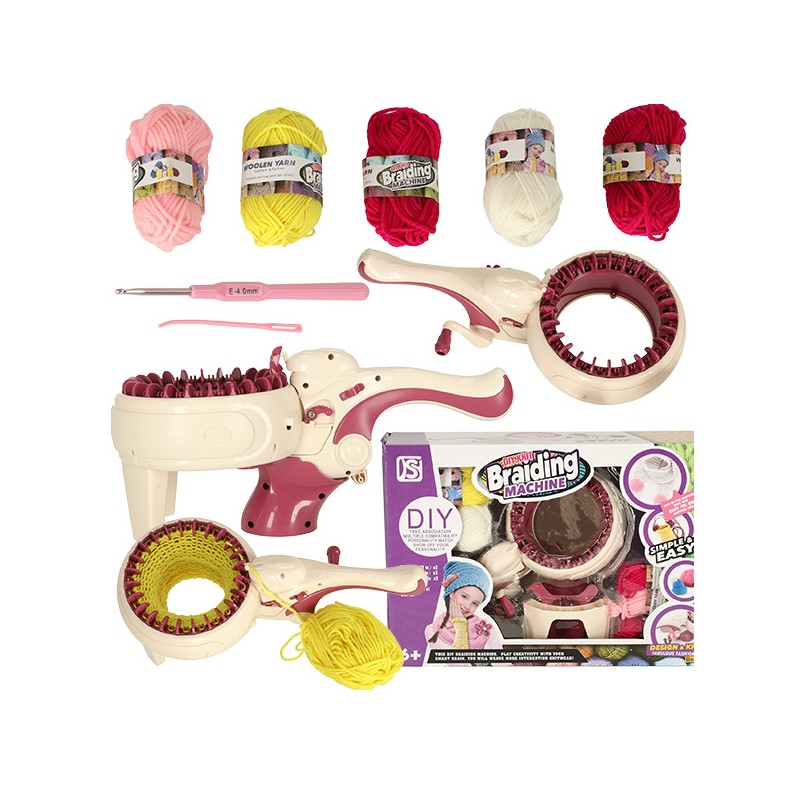 Gyermek kötőgép tartozékokkal - DIY Braiding