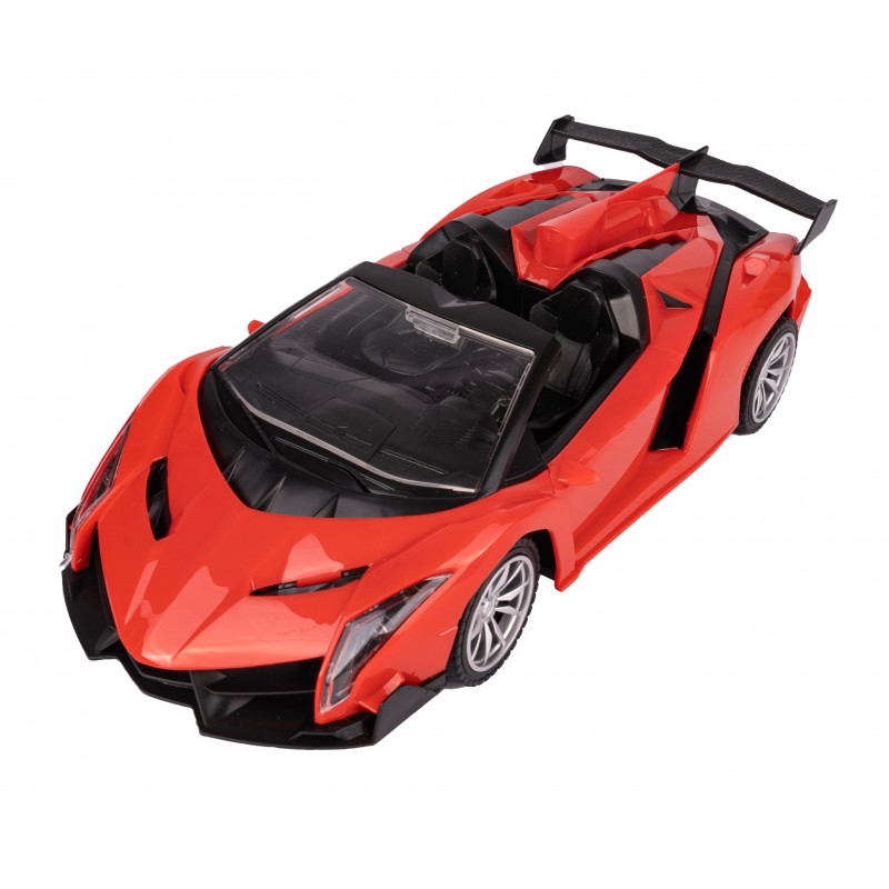 Távirányítós versenyautó 1:18 - Red Cabrio