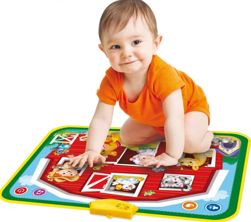 Játszószőnyeg gyerekeknek - parasztház állatokkal