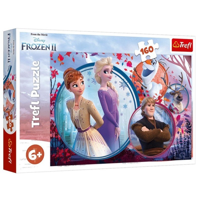 Puzzle gyerekeknek Frozen - 160 db