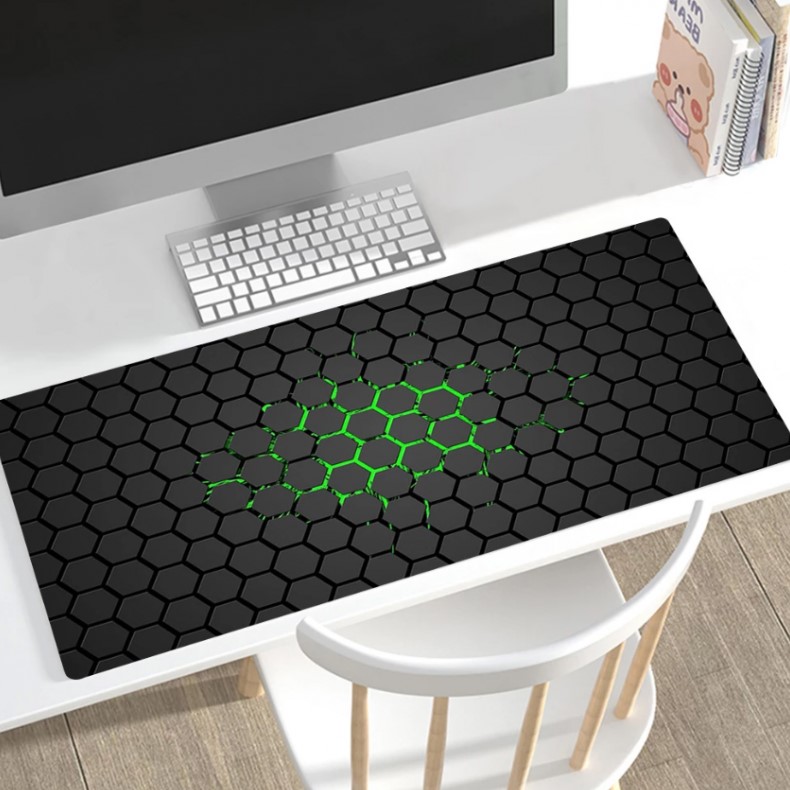 Billentyűzet és egérpad -  Hexagon 90x40 cm