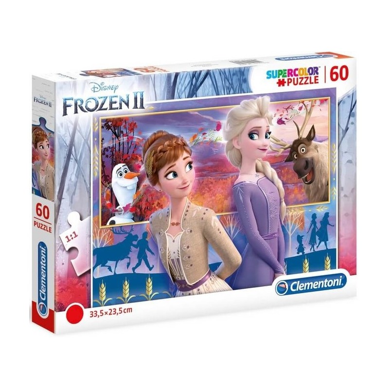 Clementoni Puzzle - Frozen - Sisters 60 db