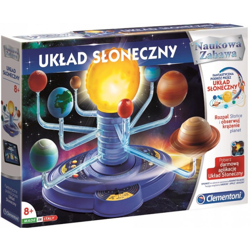 A naprendszer elektronikus modellje - Clementoni