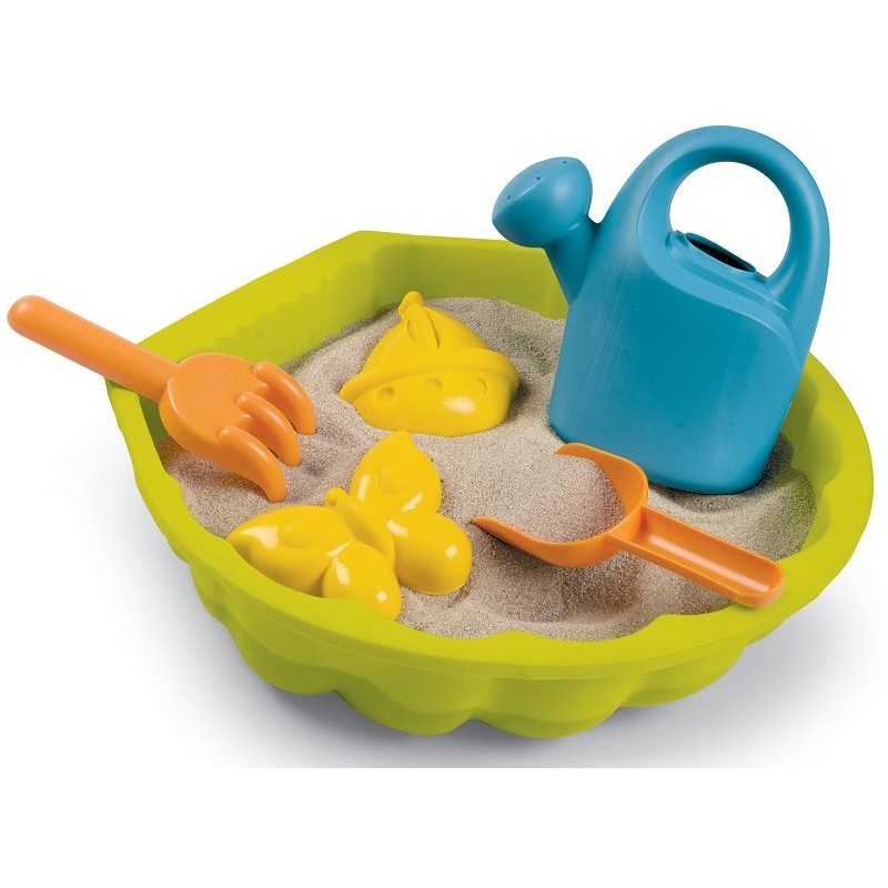 Mini homokozó tartozékokkal - Kagyló Smoby 6 db