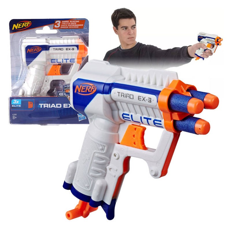 Mini fegyver - Nerf - N-Strike Elite Triad Ex-3