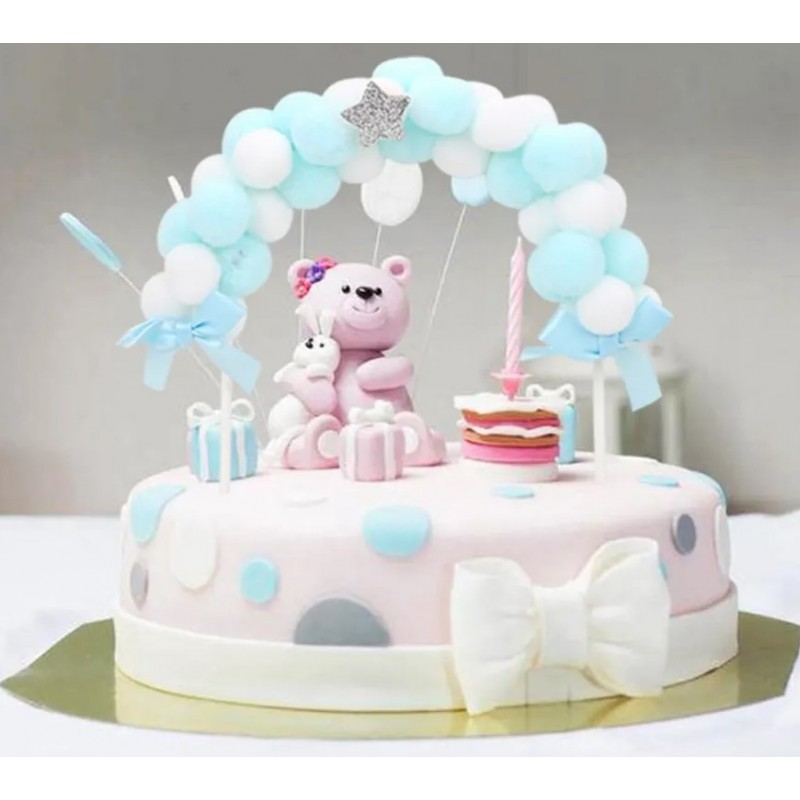 Tortabeszúró - Puha ív - 20cm Kék: kek