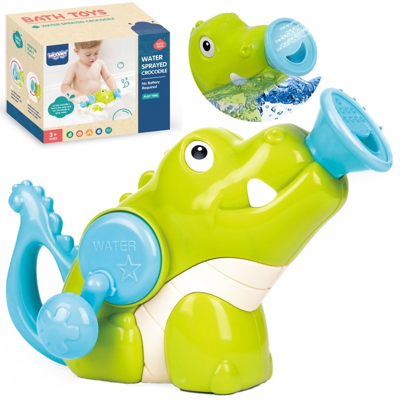 Gyermek fürdőszobai permetező - Woopie - Crocodile