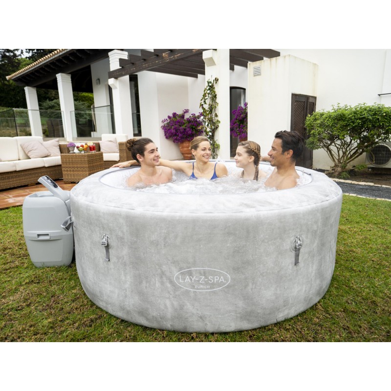 Jacuzzi Lay-Z-Spa Zurich 2-4 fő 180cm Bestway