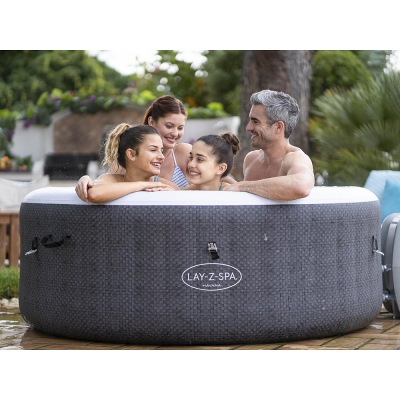 Jacuzzi Lay-Z-Spa Havanna 4 fő részére Bestway