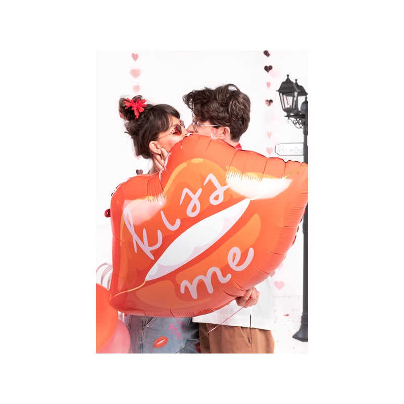Fólia lufi - Kiss me 86,5x65 cm