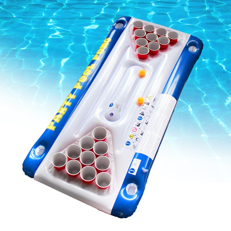 Felfújható Beer Pong - Pool Edition