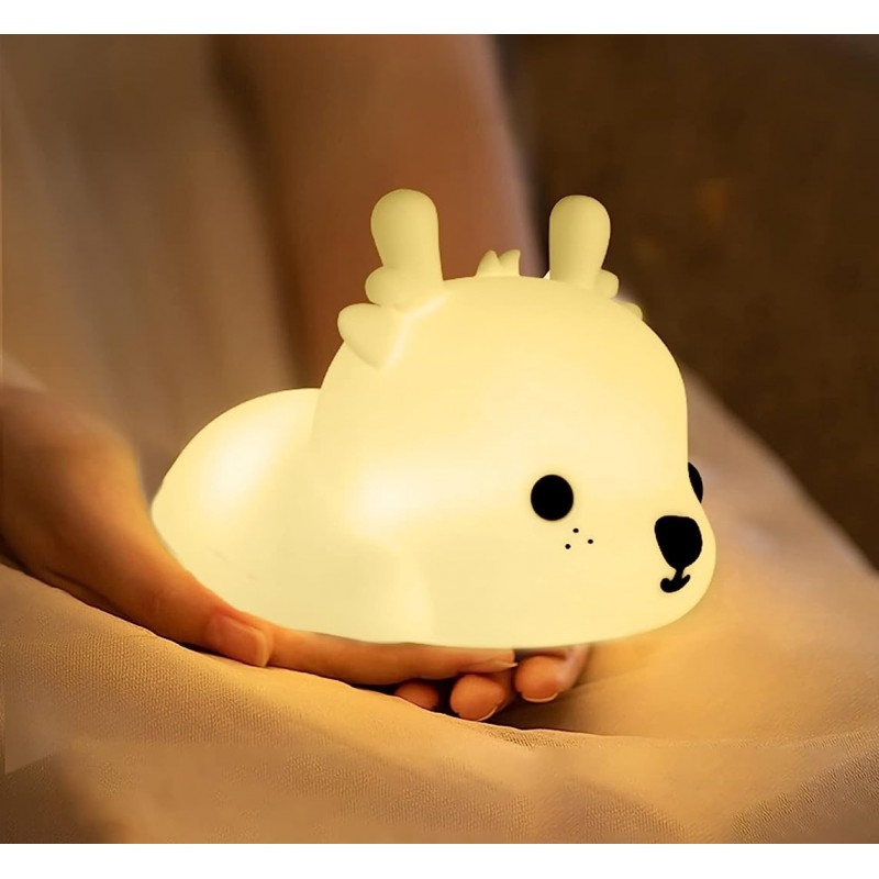 Szilikon USB lámpa gyerekeknek - Szarvas Bob