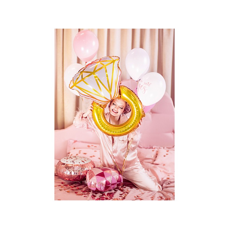 Lufikészlet -"She said yes" - 30 cm (6 db)