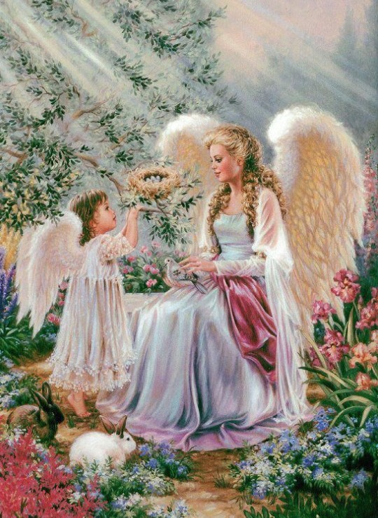 5D gyémánt mozaik - LARGE - Angyalok királynője