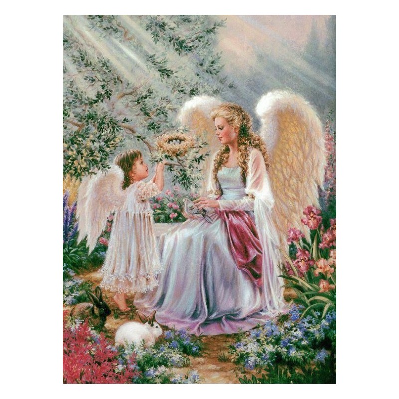 5D gyémánt mozaik - Éden